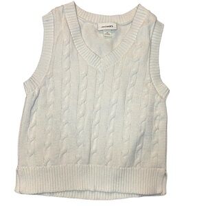 Monki sweater vest cream white xsmall